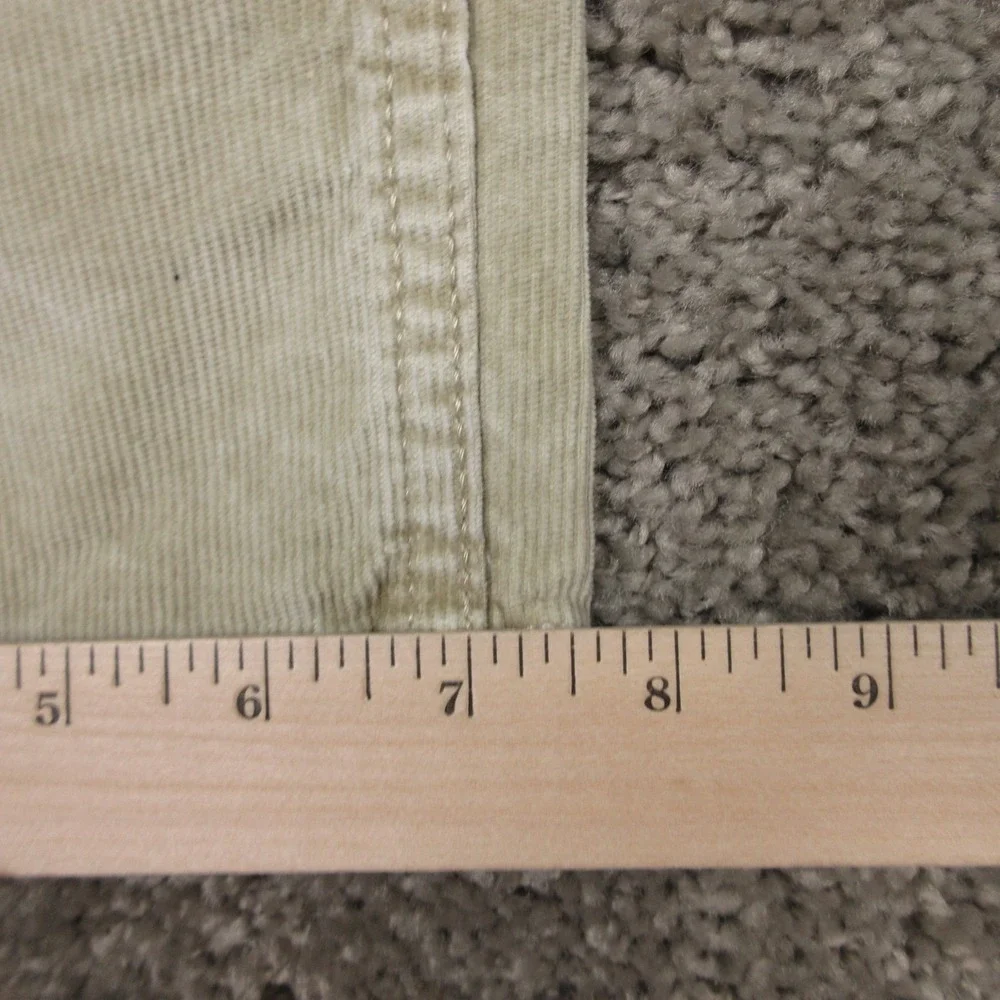Banana Republic Pants Mens 34x30 Beige Corduroy Faded‎ Slim Fit 5 Pocket Chino